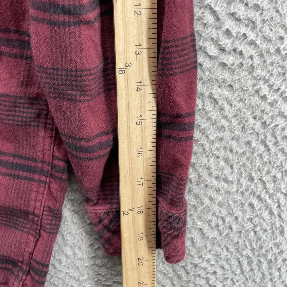 Carhartt Flannel Hooded Shirt Youth Boys Large Outdoor‎ Camp Hiking Skater Gorp